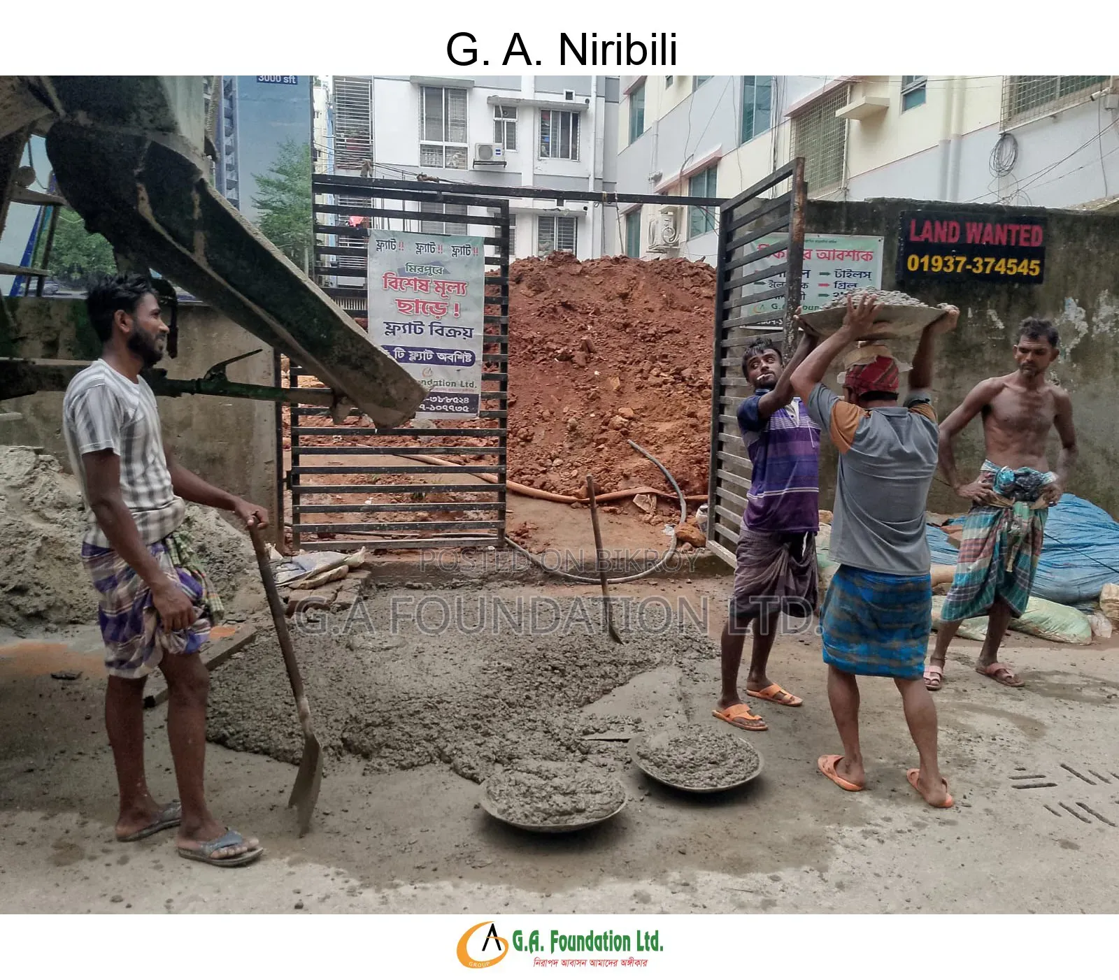 3bdrm Apartment in G. A. Niribili, Mirpur for Sale