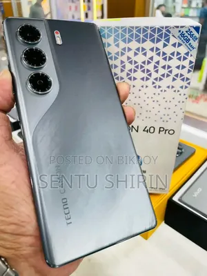 টেকনো ক্যামন ৪০ প্রো ৪জি ২৫৬ জিবি ব্ল্যাক