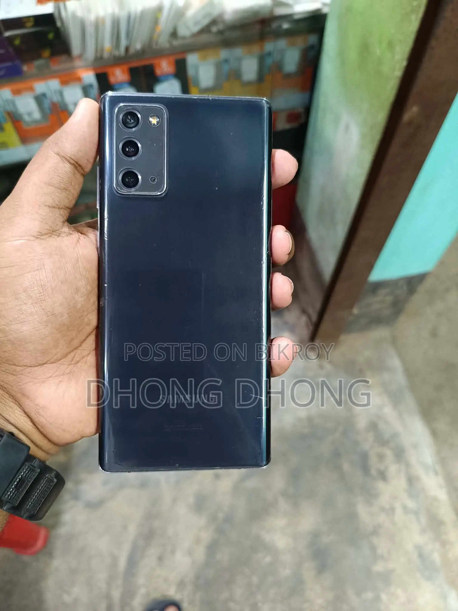 স্যামসাং গ্যালাক্সি নোট ২০ ৫জি ১২৮ জিবি গ্রে