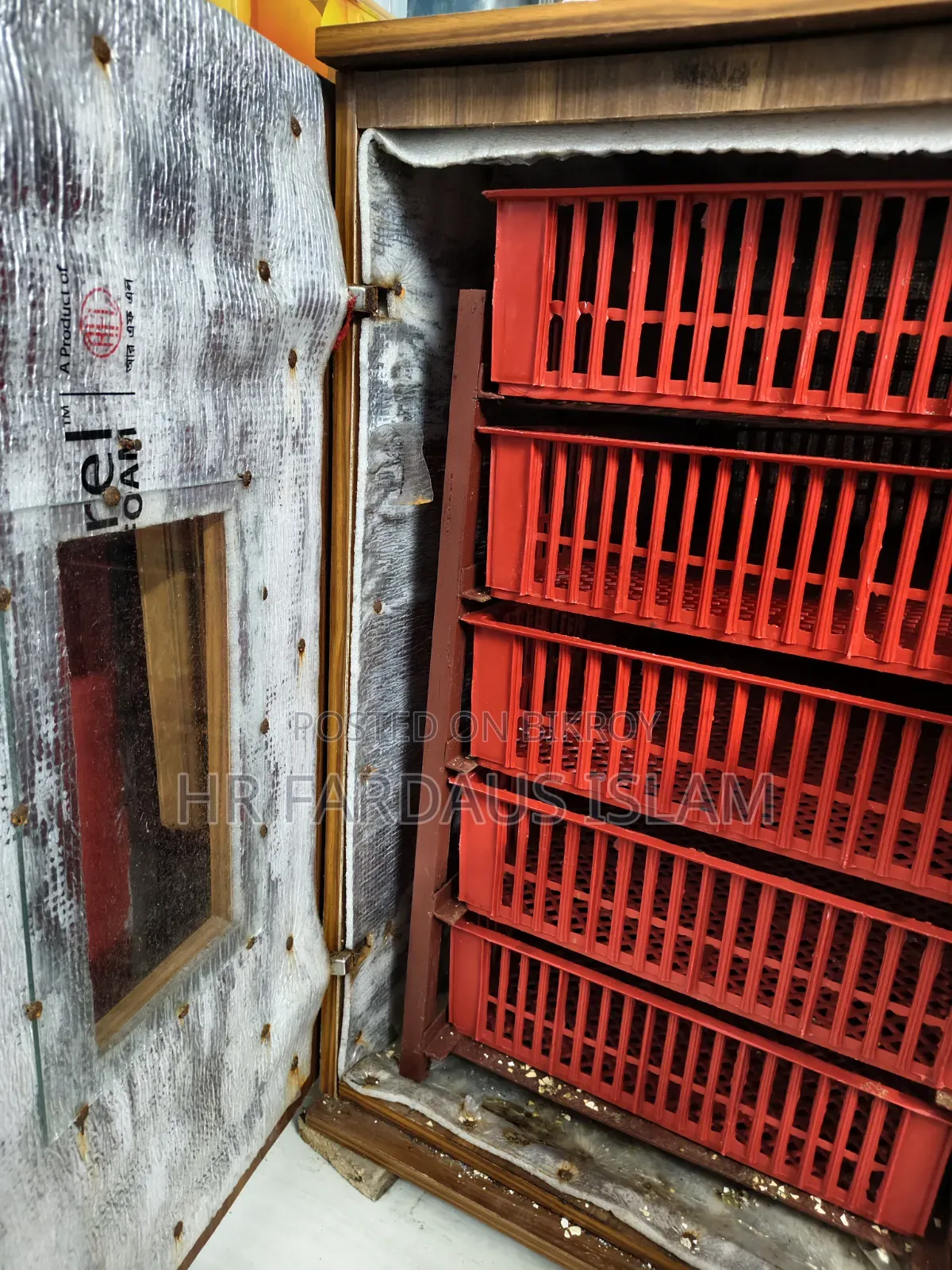 Incubator for raising 1400 chickens hatcher and setter will be sold
