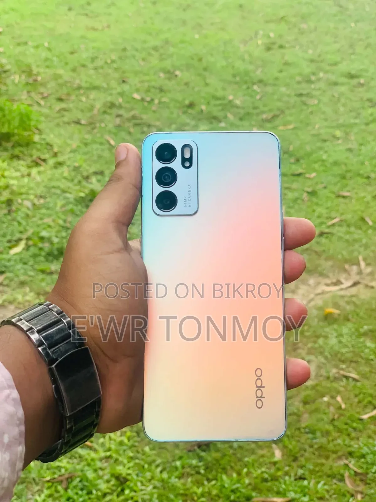 ওপ্পো রেনো৬ ৫জি ১২৮ জিবি ব্লু
