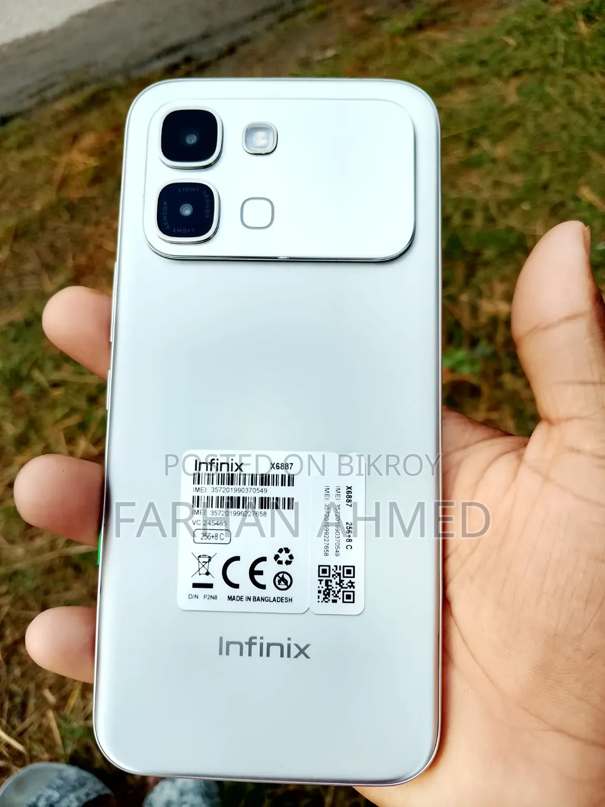 Infinix GT 30 Pro 5G 256 GB White