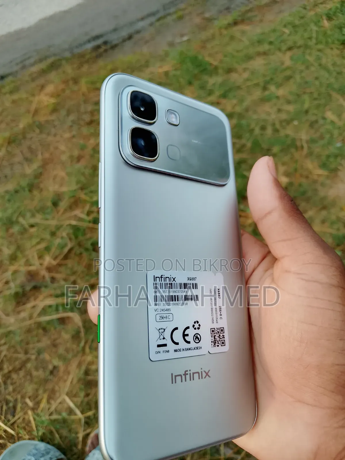 Infinix GT 30 Pro 5G 256 GB White