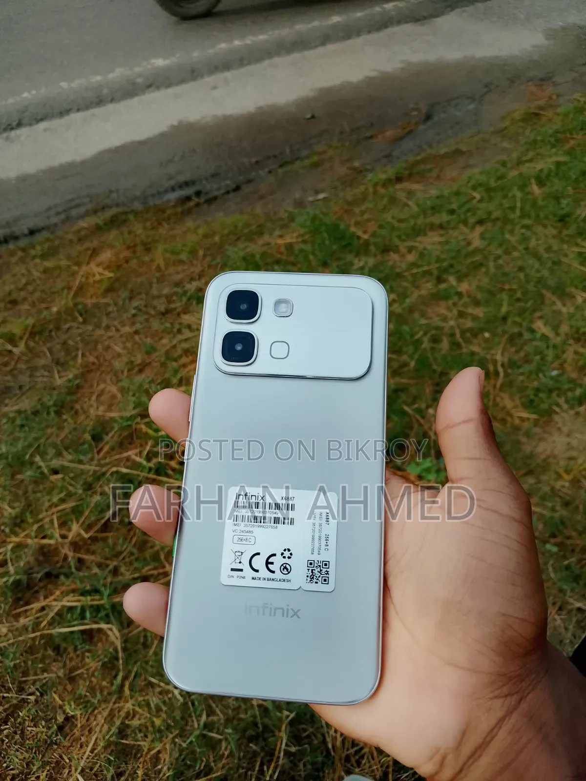 Infinix GT 30 Pro 5G 256 GB White