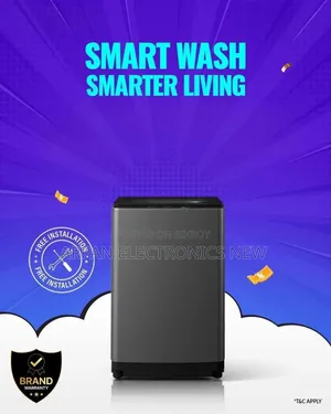 Haier 8kg Fully Automatic Top Load Washing Machine Energy Rating 5 Star