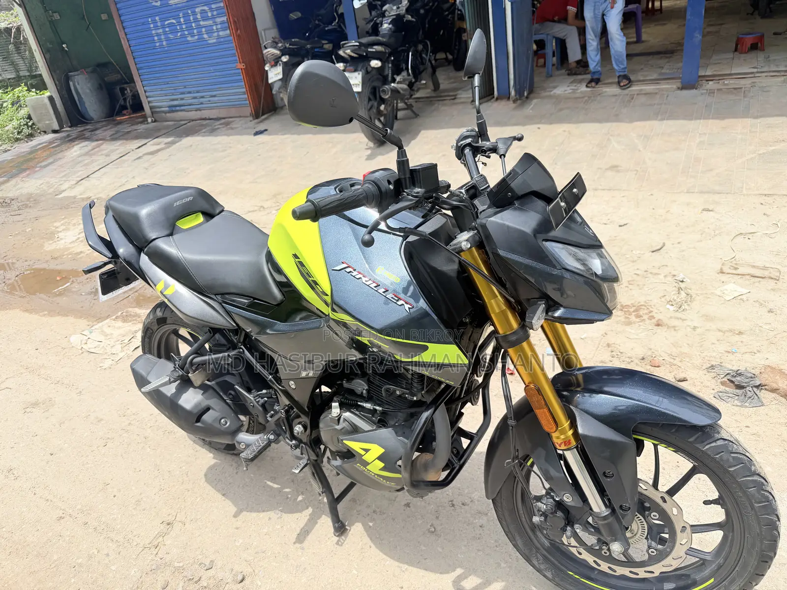 Hero Thriller 160R 4V 2024 Green