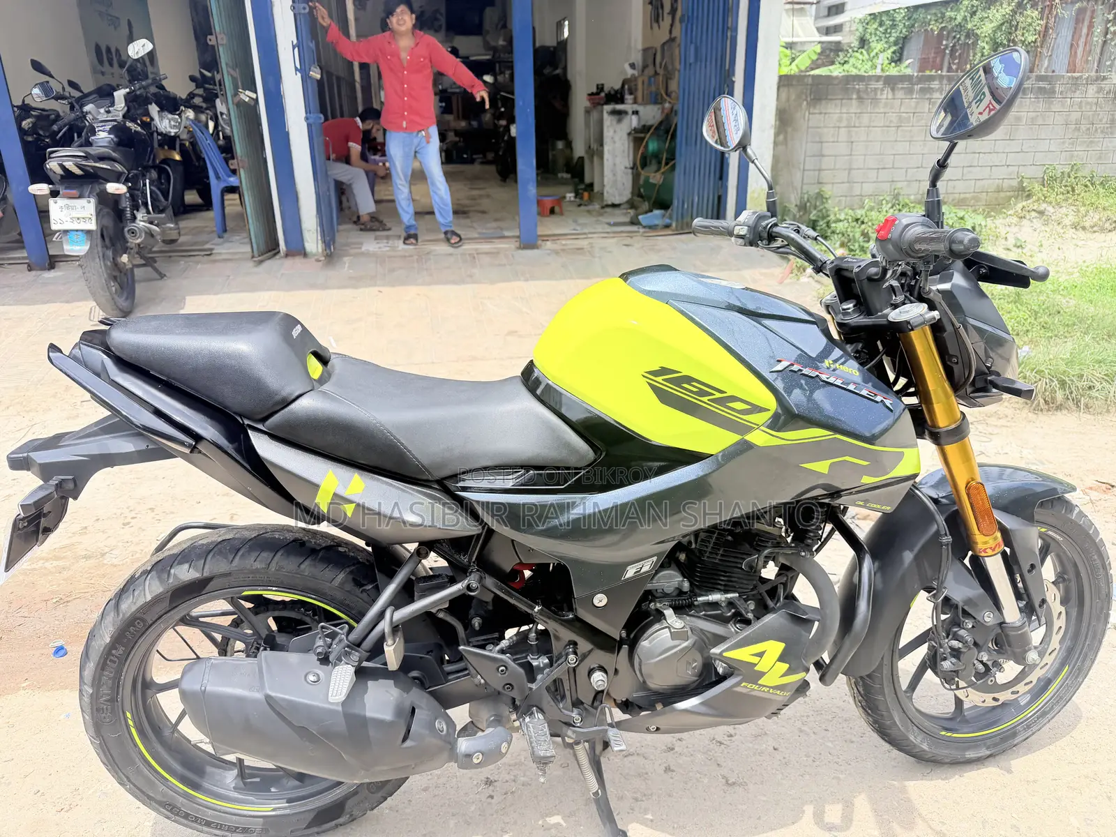 Hero Thriller 160R 4V 2024 Green
