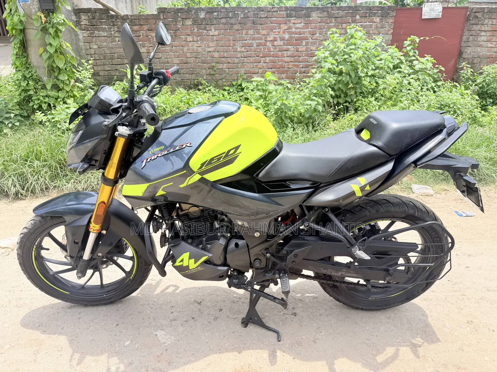 Hero Thriller 160R 4V 2024 Green