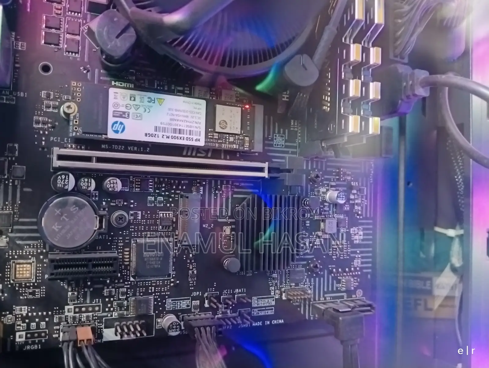 Desktop Computer MSI Model 16GB Intel Core I5 SSD 128GB