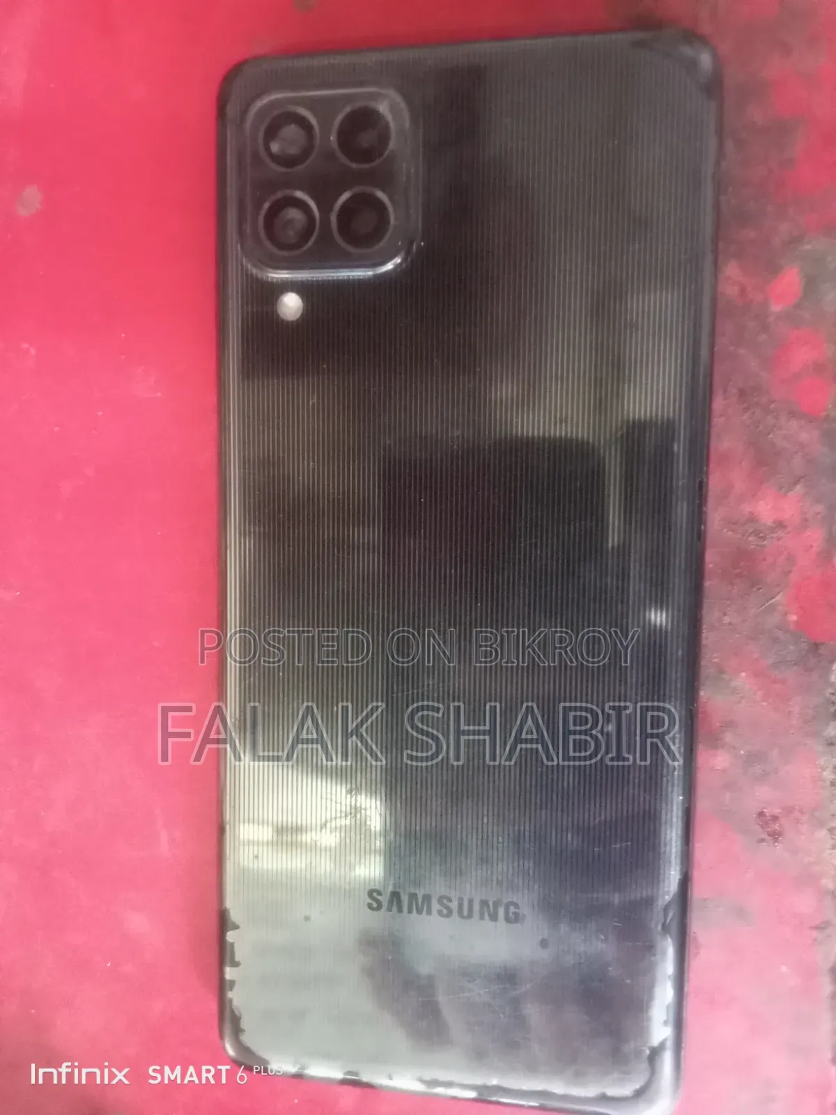 স্যামসাং গ্যালাক্সি এম৬২ ১২৮ জিবি কালো