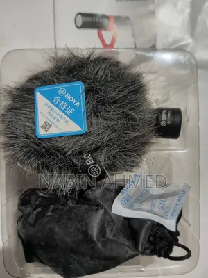 BOYA BY-MM1 Microphone Cardioid Shotgun for Phone Android DSLR