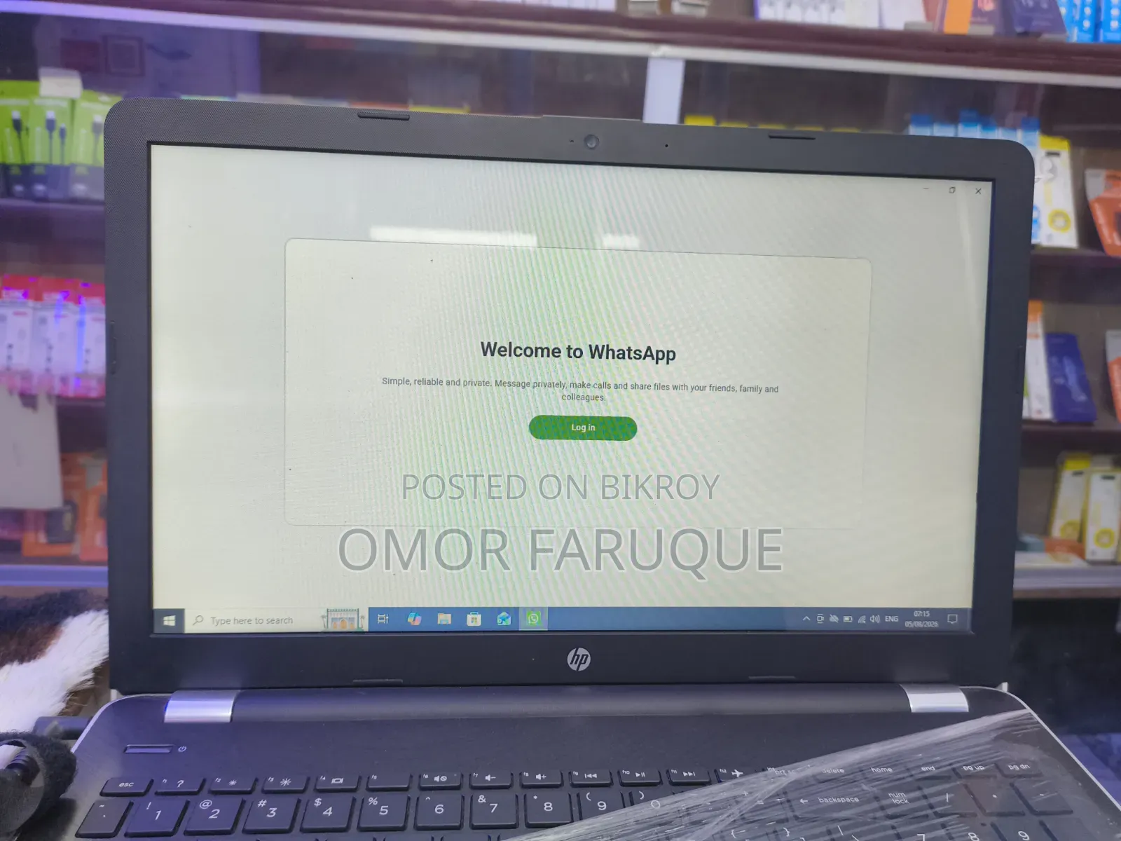 Laptop HP 15 4GB Intel Core I3 SSD 128GB