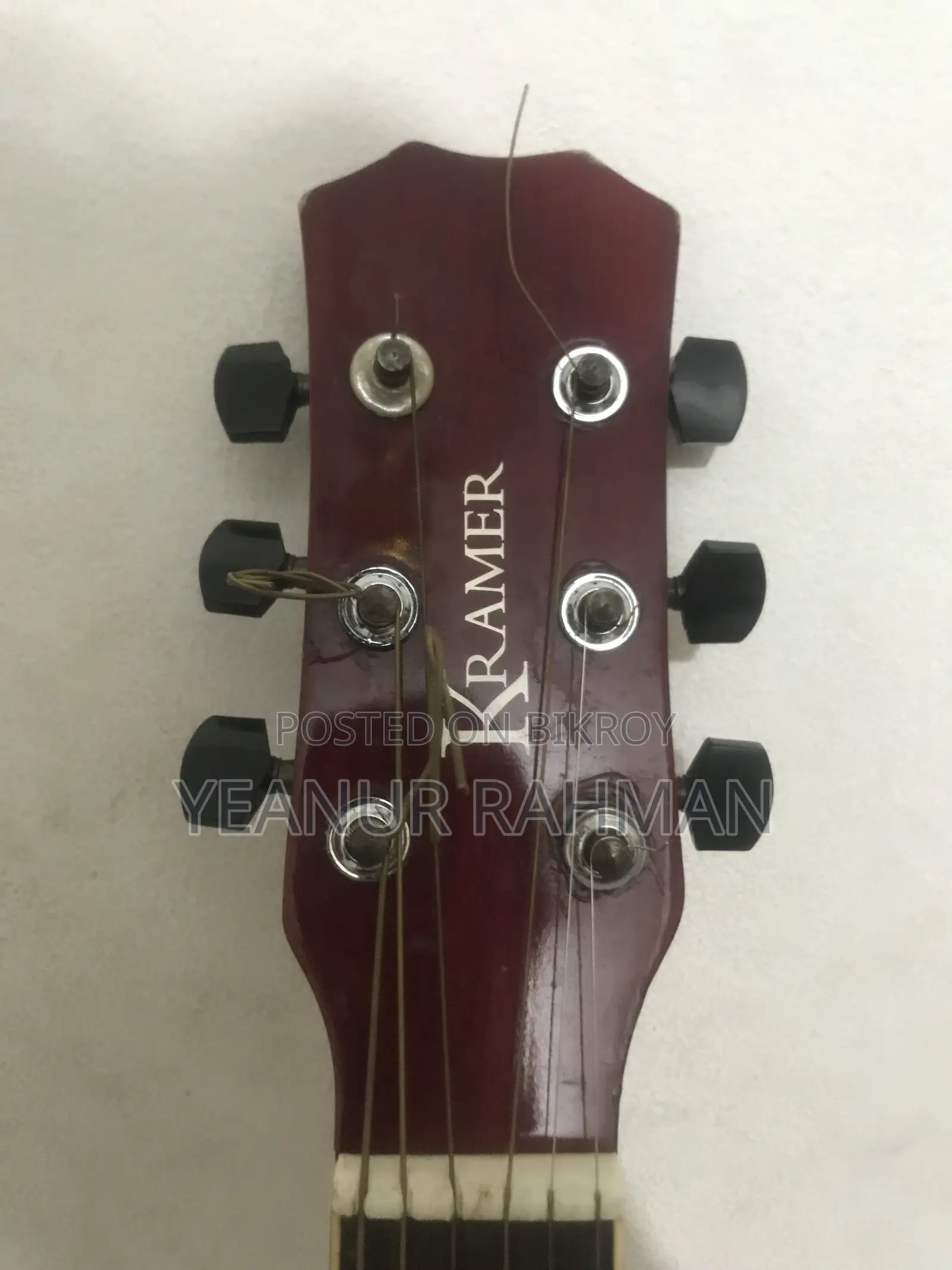 This guitar has been used for only 4 days