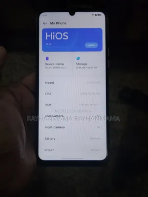 টেকনো স্পার্ক গো ৩ ৬৪ জিবি পার্পল