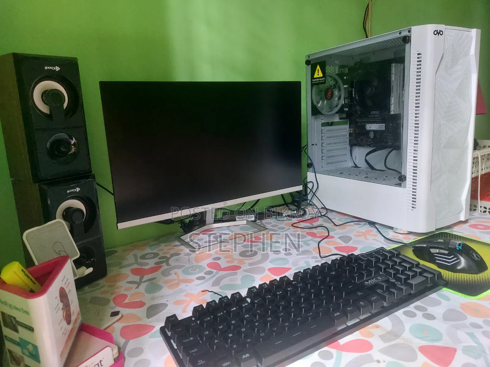 Desktop Computer Msi 8gb Amd Ryzen 5 SSD 512gb