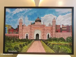 16/24" Lalbag Kella Painting