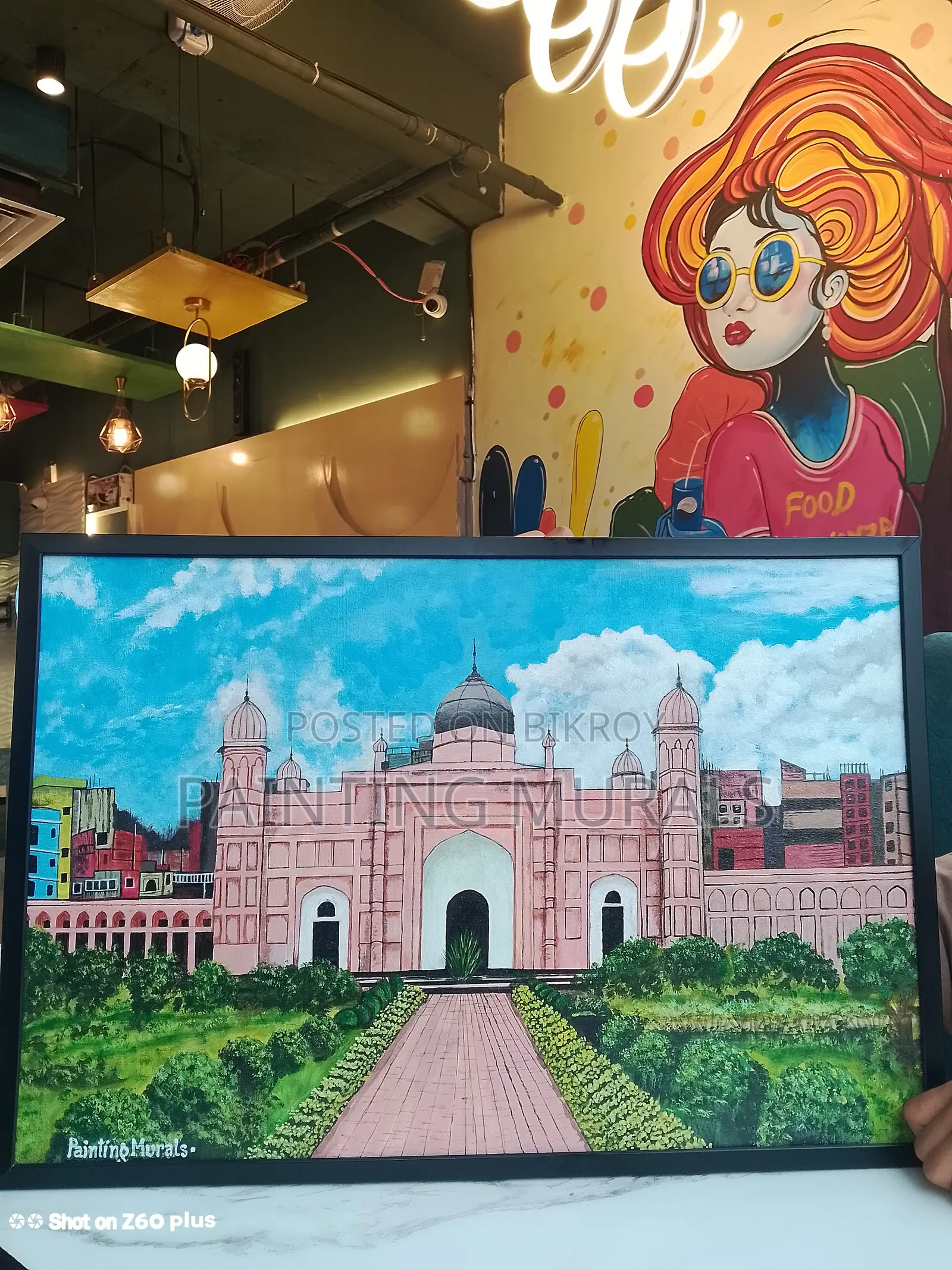 16/24" Lalbag Kella Painting