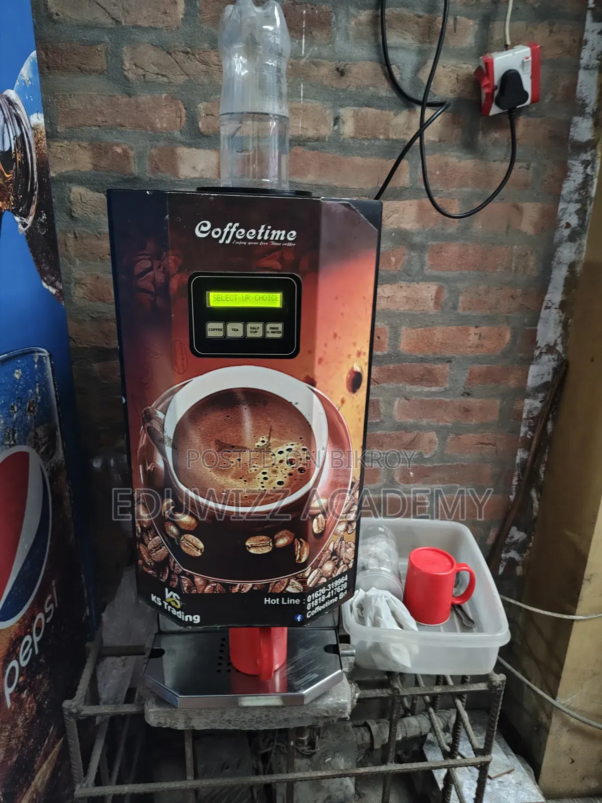 Tea-Coffee Machine for Sale.