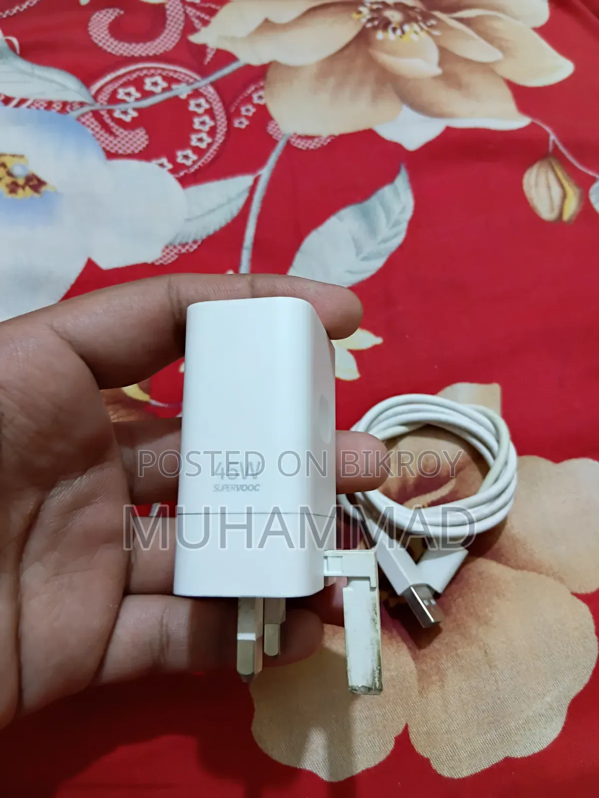 Oppo A5 Original Charger 45 Watt