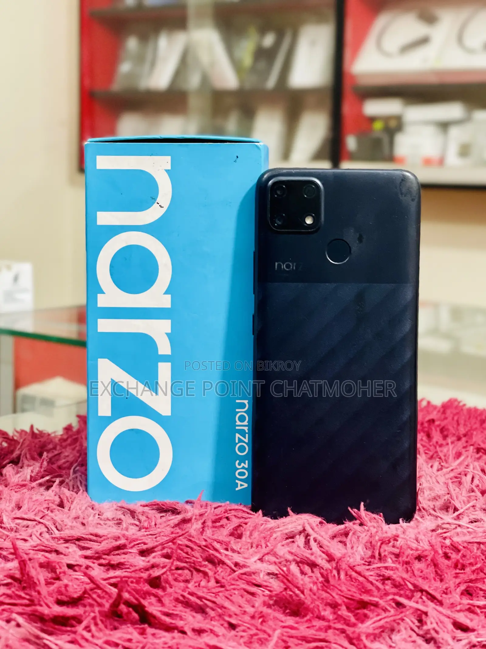 রিয়েলমি নারজো ৩০এ ৬৪ জিবি ব্ল্যাক