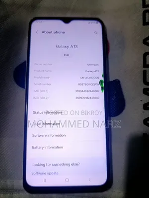 Samsung Galaxy A13 128 GB White