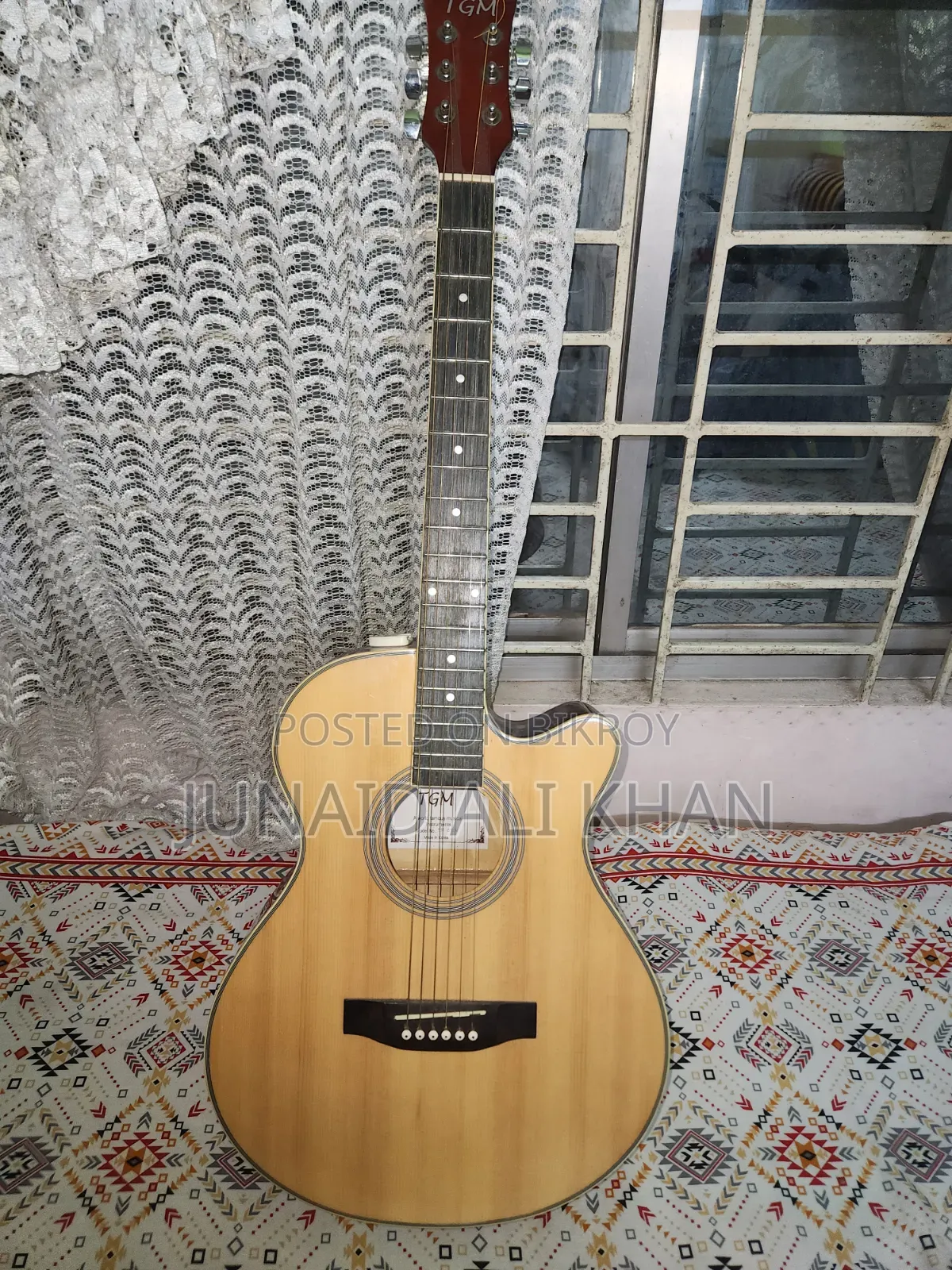 Guitar TGM Tm 01 Fresh Condition Bag+belt