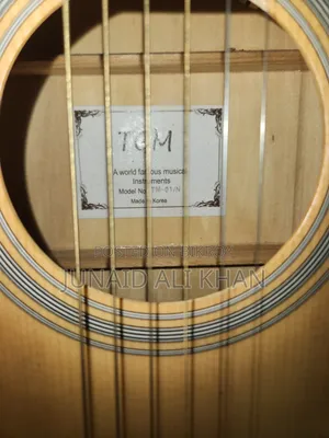 Guitar TGM Tm 01 Fresh Condition Bag+belt