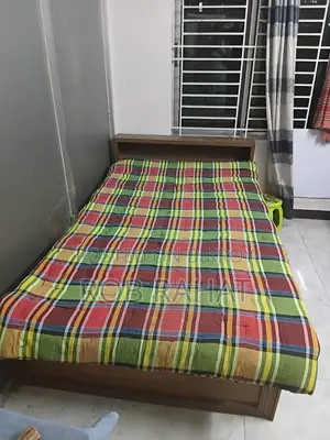 খাট+ তোষক+ম্যাট্রেস