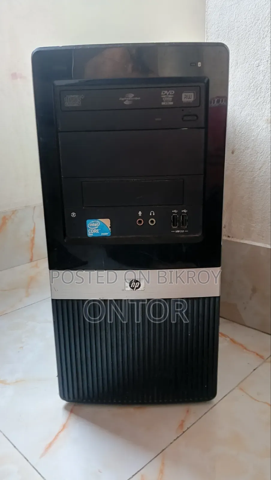 Desktop Computer HP 2GB Intel Core 2 Duo HDD 16 GB