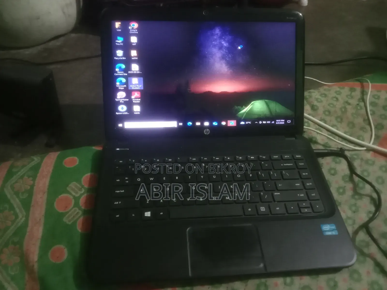 Laptop HP 15s 8gb Intel Core I3 Hdd+ssd 500gb