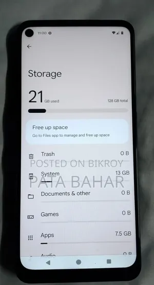 Google Pixel 5a 5G 128 GB Black