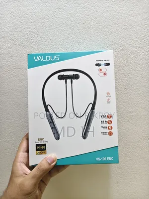 Valdus Vs100 ENC Neckband With Vibration Magnetic on/Off