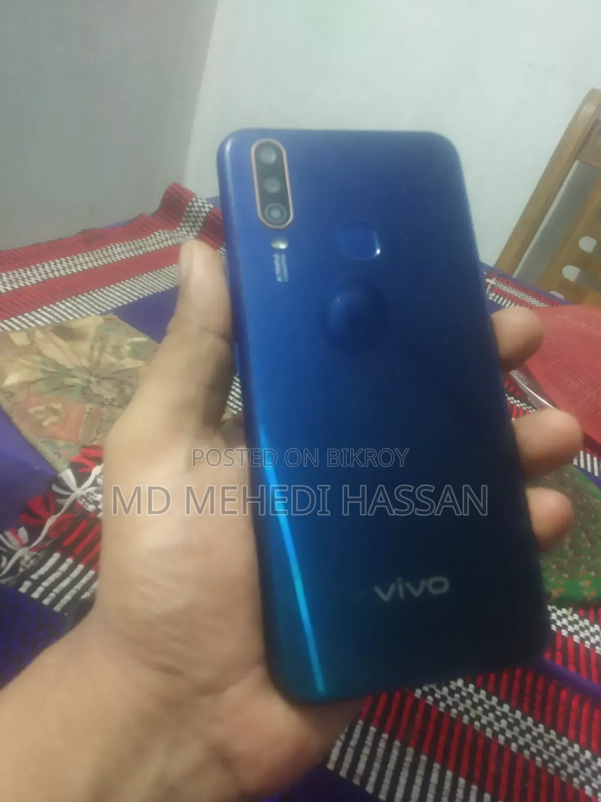 Vivo Y15 64 GB Blue