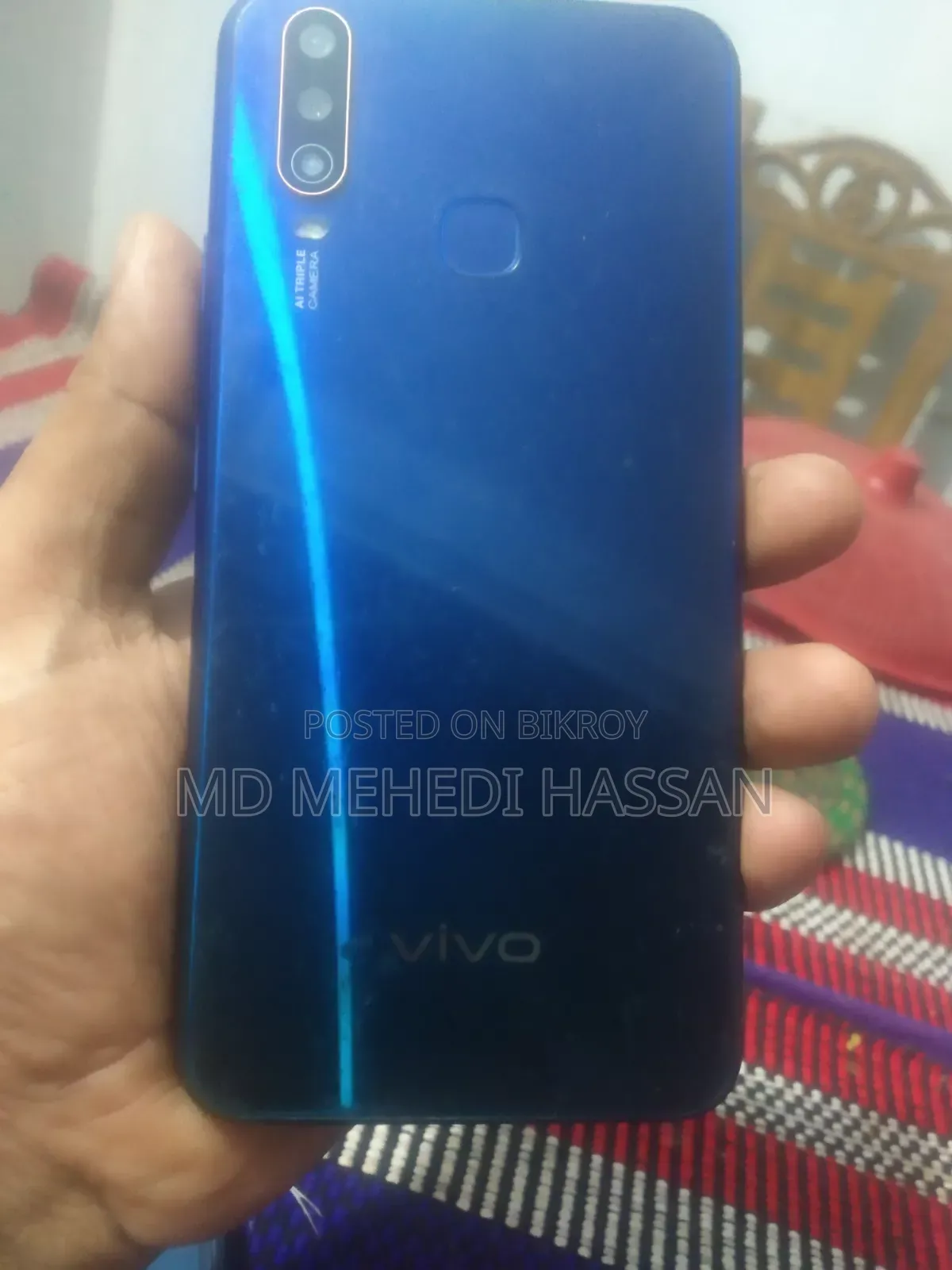 Vivo Y15 64 GB Blue