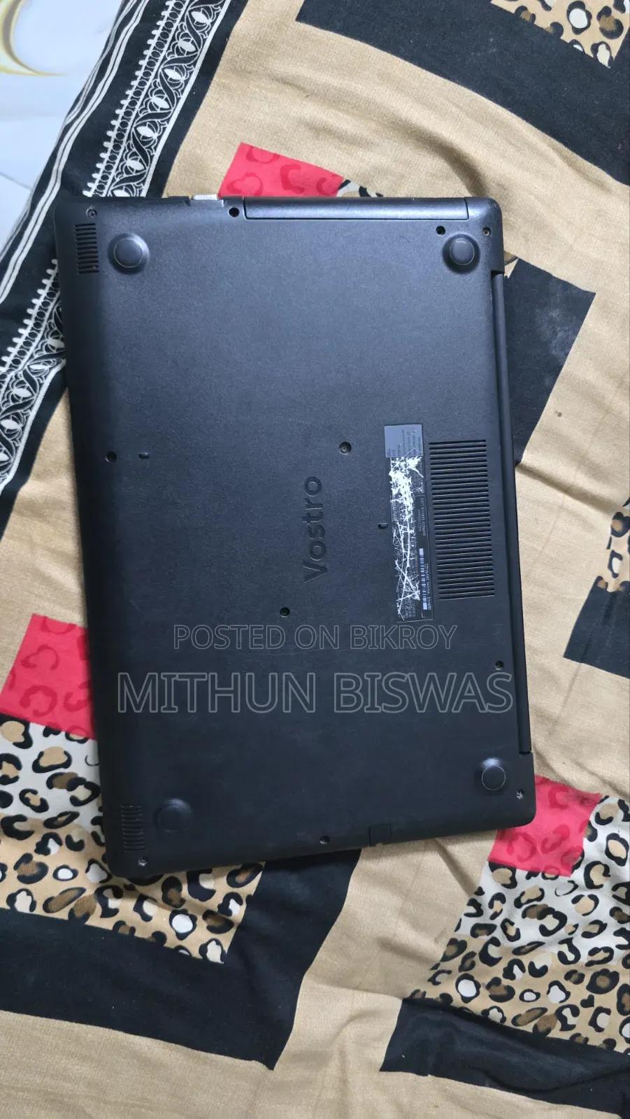 ল্যাপটপ ডেল ভস্ত্রো ১৫ ৩৫৮১ ৪ জিবি ইন্টেল কোর আই৩ এসএসডি ১টি