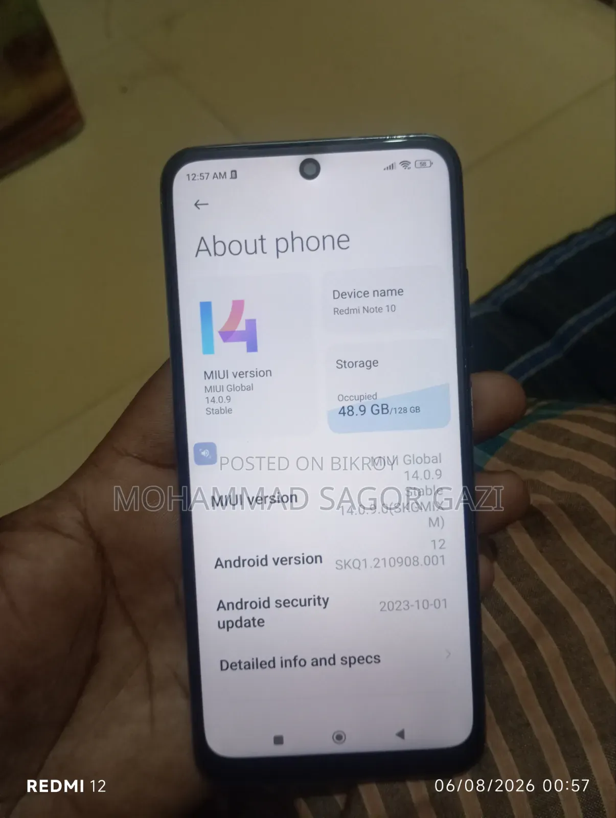 Realme 10 128 GB Blue
