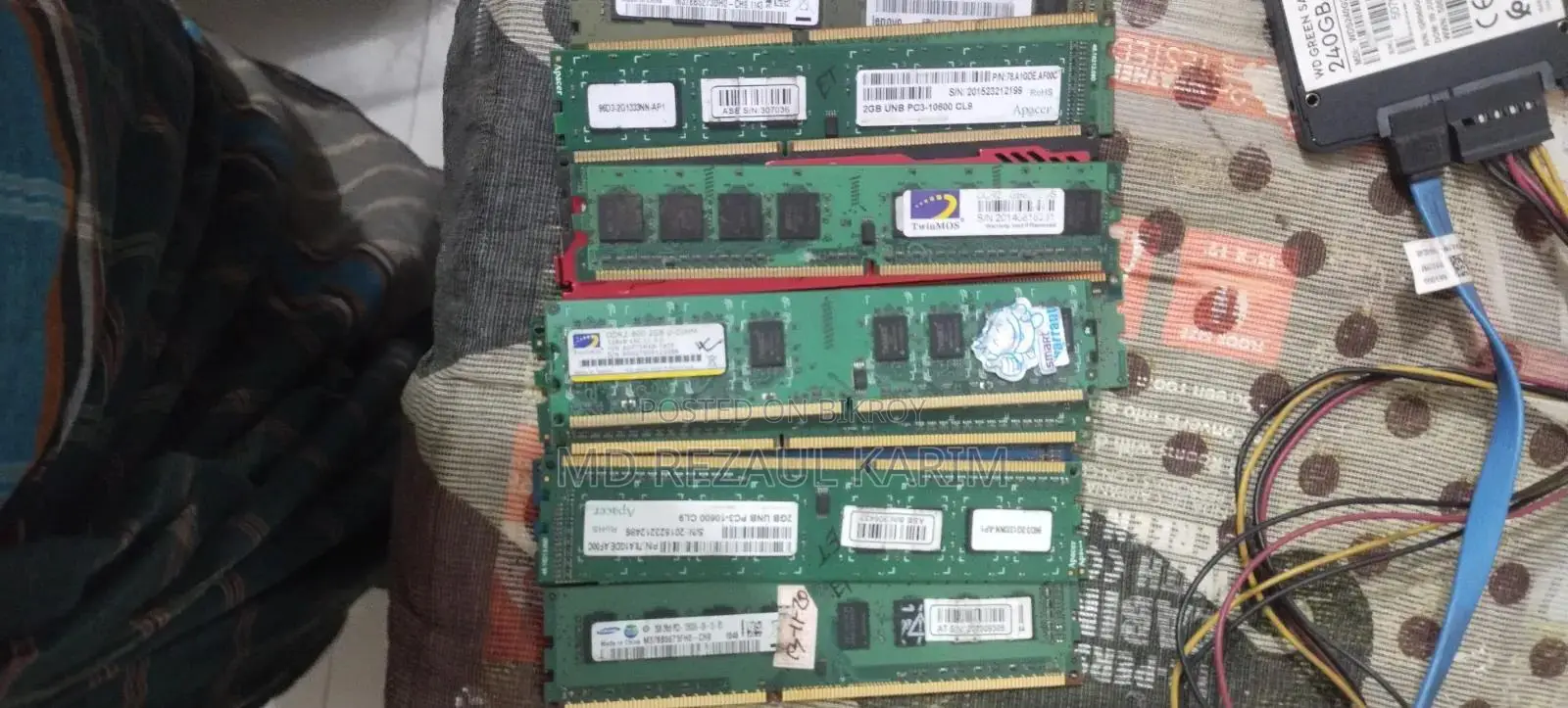 ডিডিআর৩ ২ জিবি ডেস্কটপ র‍্যাম