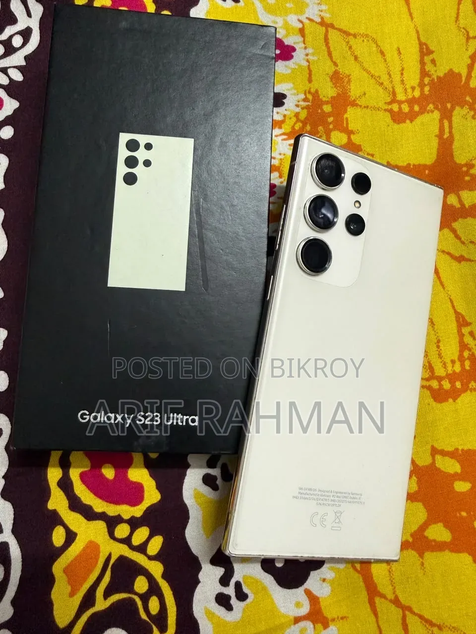 Samsung Galaxy S23 Ultra 256 GB White