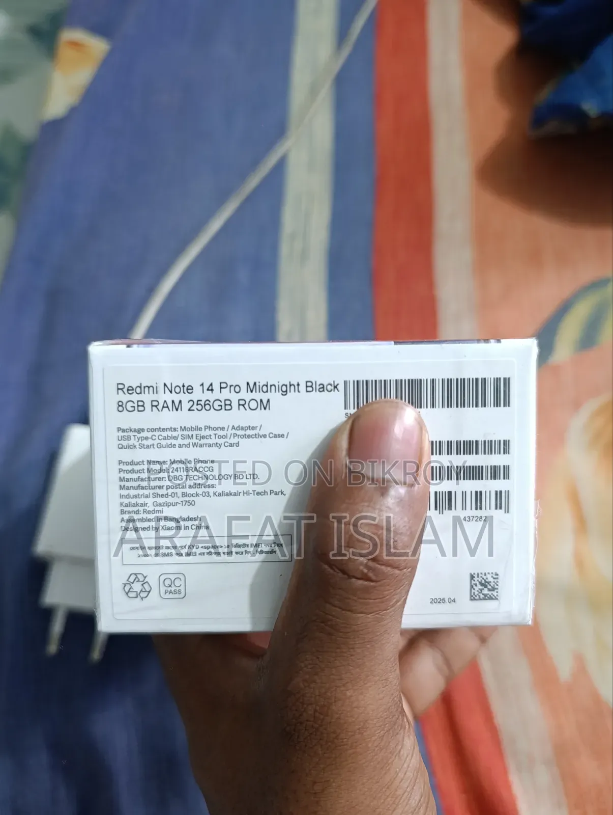 Xiaomi Redmi Note 14 Pro 5G 256 GB Black