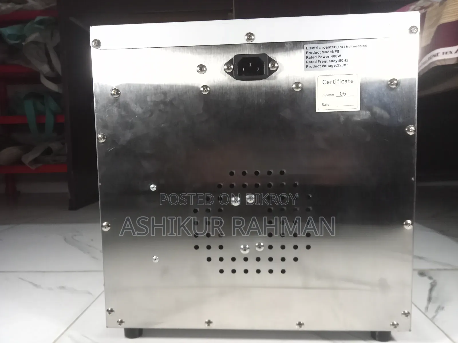 Dry Fruit Machine