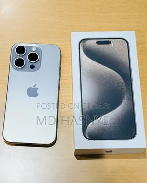 নিউজ অ্যাপল আইফোন ১৫ প্রো ১২৮ জিবি হোয়াইট