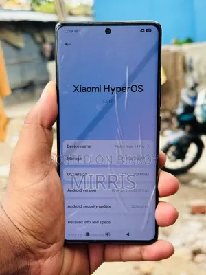 নতুন শাওমি রেডমি নোট ১৪ প্রো ২৫৬ জিবি কালো