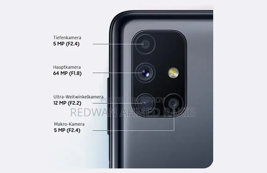 Samsung Galaxy M51 128 GB Black