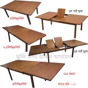 Folding dining buffet office conference table 9 feet