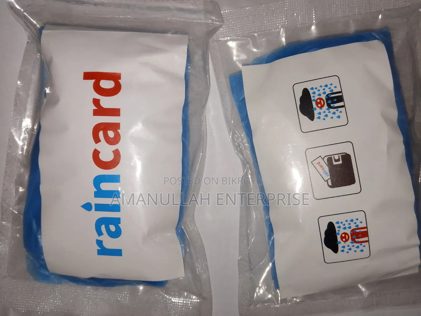 Buy Portable Pocket Raincard Emergency Raincoat | Amanullah Enterprise