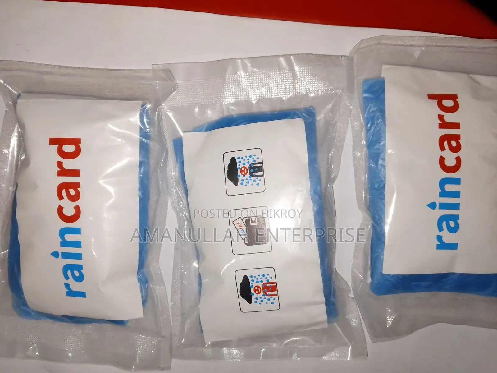 Buy Portable Pocket Raincard Emergency Raincoat | Amanullah Enterprise