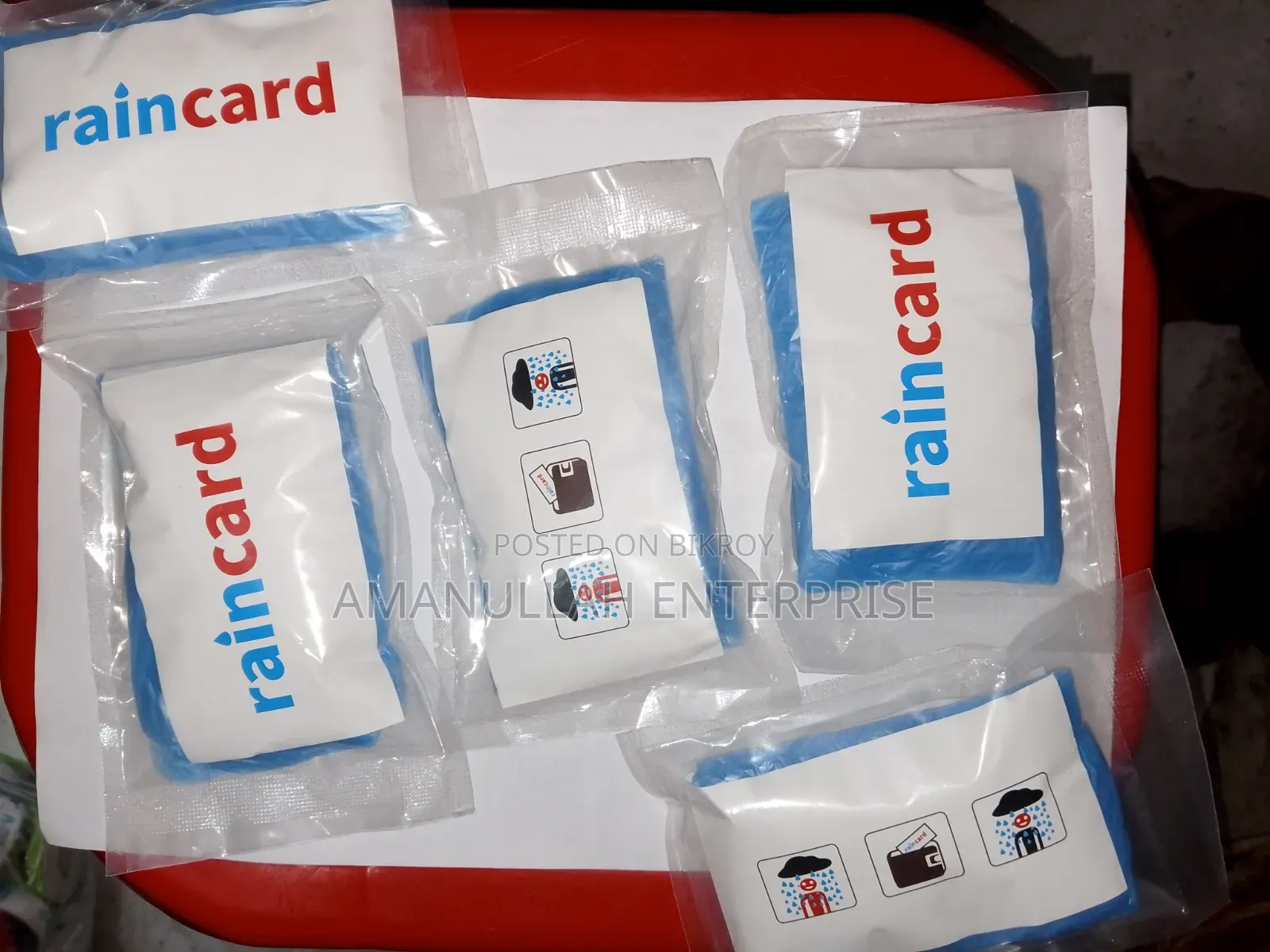Buy Portable Pocket Raincard Emergency Raincoat | Amanullah Enterprise