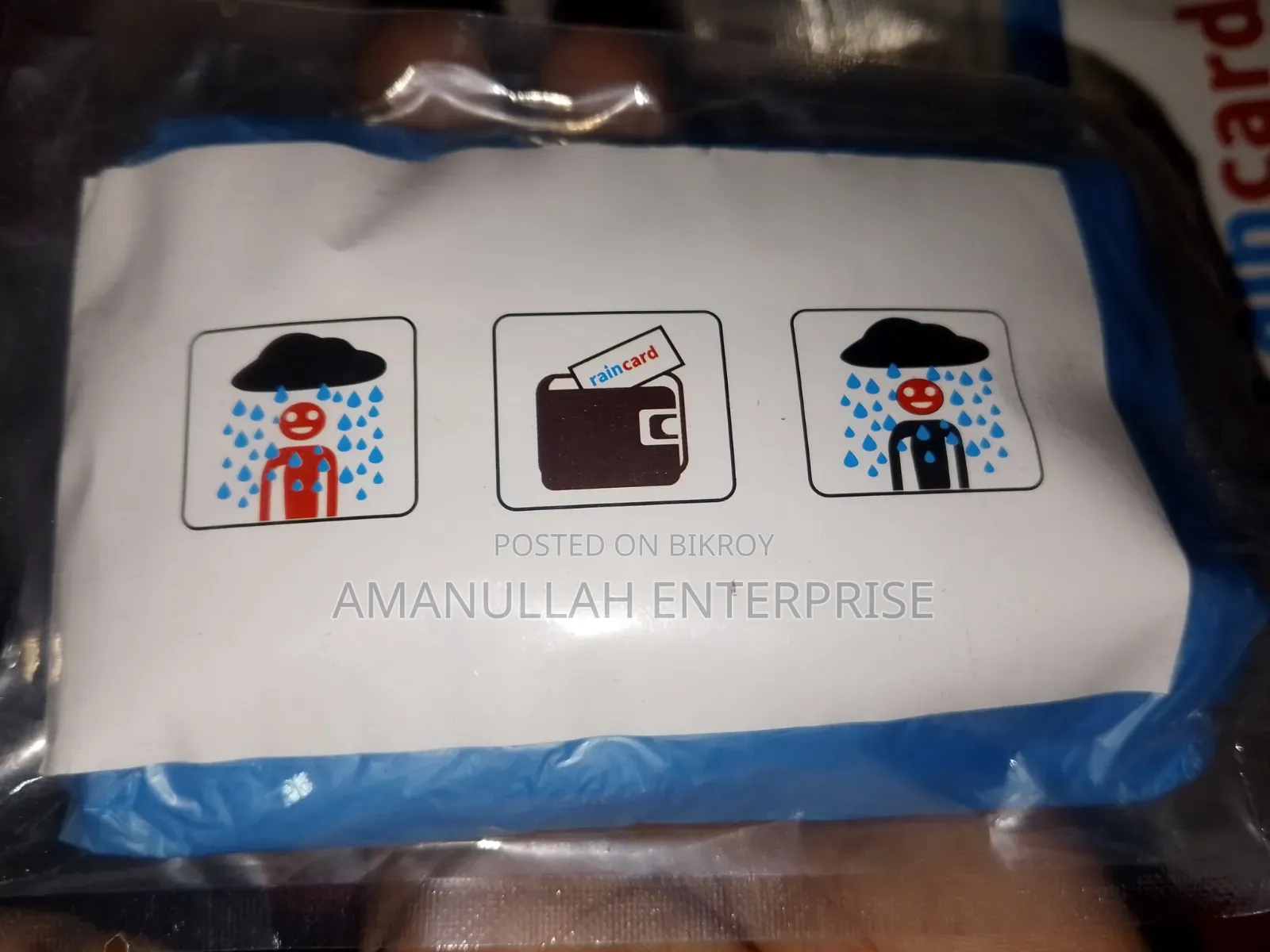 Buy Portable Pocket Raincard Emergency Raincoat | Amanullah Enterprise