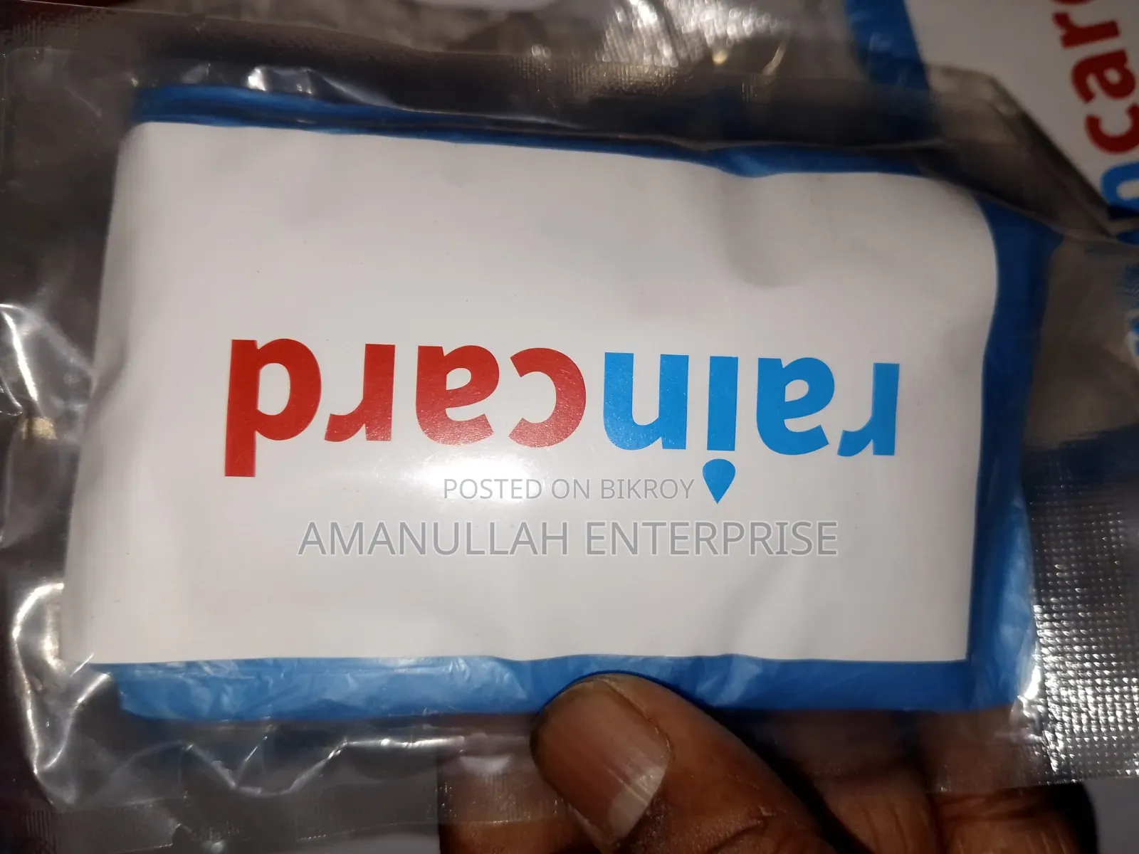 Buy Portable Pocket Raincard Emergency Raincoat | Amanullah Enterprise