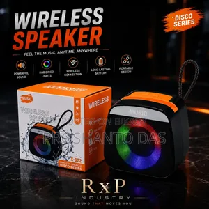 X-922 Wireless Speaker Disco Series | RGB Light | TWS | USB SD Card